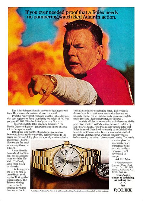 red adair Rolex